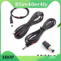 B5ev40er4ly Shop 12V 5A DC Male Power Supply DIY Cable Extension LED Light  20 AWG Jack Cord DC Connector For CCTV 5.5x2.1mm Plug