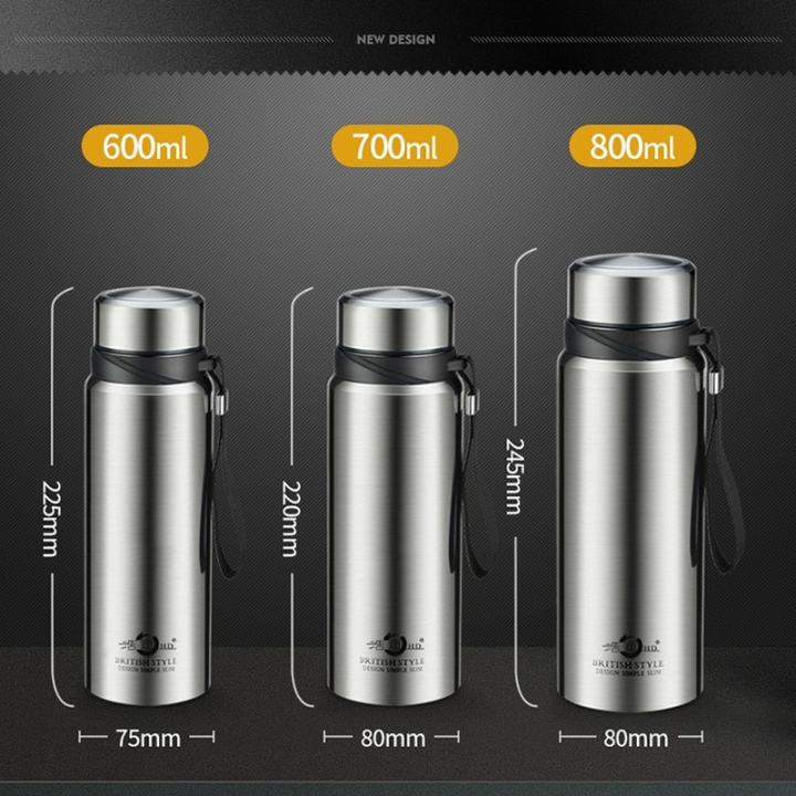 water-bottle-600-800-1000ml-straight-304-stainless-steel-vacuum-thermal-flask-thermos-mug-with-lid