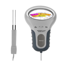 สปาสระว่ายน้ำเครื่องมือวัดอเนกประสงค์แบบพกพาสำหรับ CL2ที่บ้านเครื่องมือวัดอ่างน้ำร้อนกลางแจ้งชายหาดตู้ปลาแบบพกพาเครื่องทดสอบค่า PH ความแม่นยำสูง