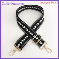 Caile 130cm BAG STRAP Shoulder arrow กระเป๋าถือปรับได้ Hook webbing Handle