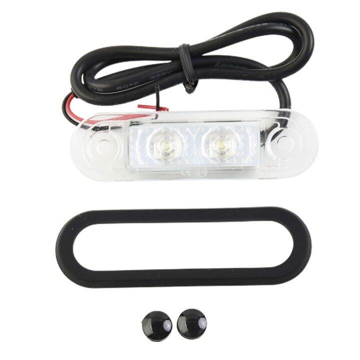 [Automotive Shop] WHITE 12V 24V FLUSH FIT LED MARKER LIGHT For KELSA ...