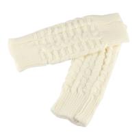 QianXing Shop LALANG 1 Pair Women Fashion Knitted Arm Fingerless Winter Gloves Soft Warm Mitten(Color:Green,Gray,Khaki)