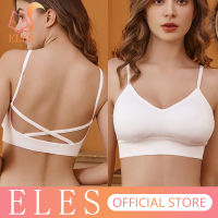 ELES เซ็กซี่ Bras สำหรับผู้หญิง Push Up ชุดชั้นใน Bra แฟชั่นไร้สาย Intimates Brassiere ชุดชั้นในหญิงนุ่มบาง Bralette