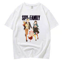 สายลับเล่นบ้านใหม่ SPYFAMILY อาเนีย สวมหัว T เสื้อยืดชายหญิงฤดูใบไม้ผลิฤดูร้อนแขนสั้น