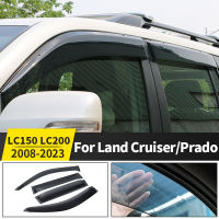 หน้าต่างด้านรถยนต์เบี่ยงสำหรับ Toyota Land Cruiser 200พราโด150 LC150 LC200 2008-2022 2021 2020 2019 2018เสาตกแต่งภายนอกรถ87Tixgportz