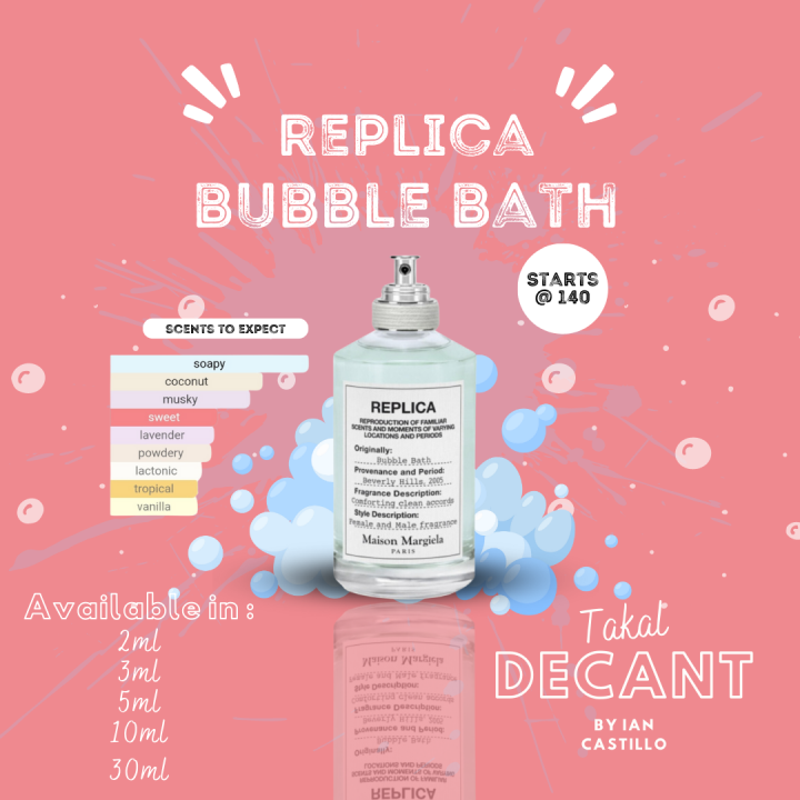 Replica Bubble Bath (DECANT) 1/2/3/5/10ml Lazada PH