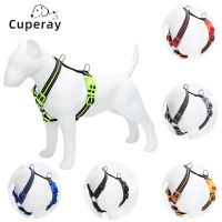 【jw】☄ Harness Adjustable Reflective Dog Durable Stitched for Small and Medium Training