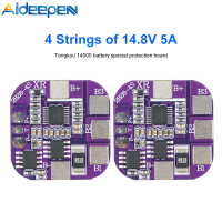 Aideepen 4S 14.8V 5A พอร์ตเดียวกันลิเธียม B-Attery คณะกรรมการป้องกันที่มีการป้องกันอุณหภูมิและตัดการเชื่อมต่อฟังก์ชั่นการป้องกันสำหรับ14500ลิเธียม B-Attery