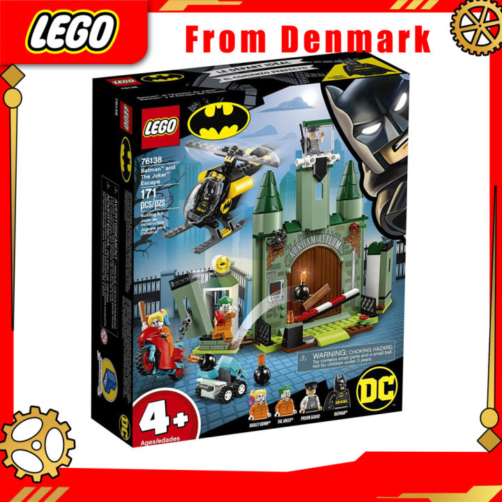 From Denmark】LEGO DC Batman: Batman and the Joker Escape 76138 Block Set  (171 pieces) guaranteed Authentic From Denmark 