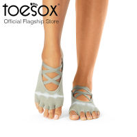 [Fall 2023] ToeSox Grip Half Toe Elle ถุงเท้ากันลื่น เปิดนิ้วเท้า พิลาทิส รุ่น Elle