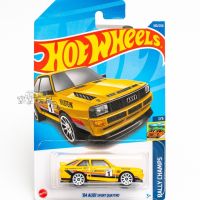 ❗ No. 180 84 AUDI SPORT QUATTRO Yellow Mattel Hot Wheels Alloy Small Sports Car180号 奥迪 黄色 美泰风火轮合金小跑车