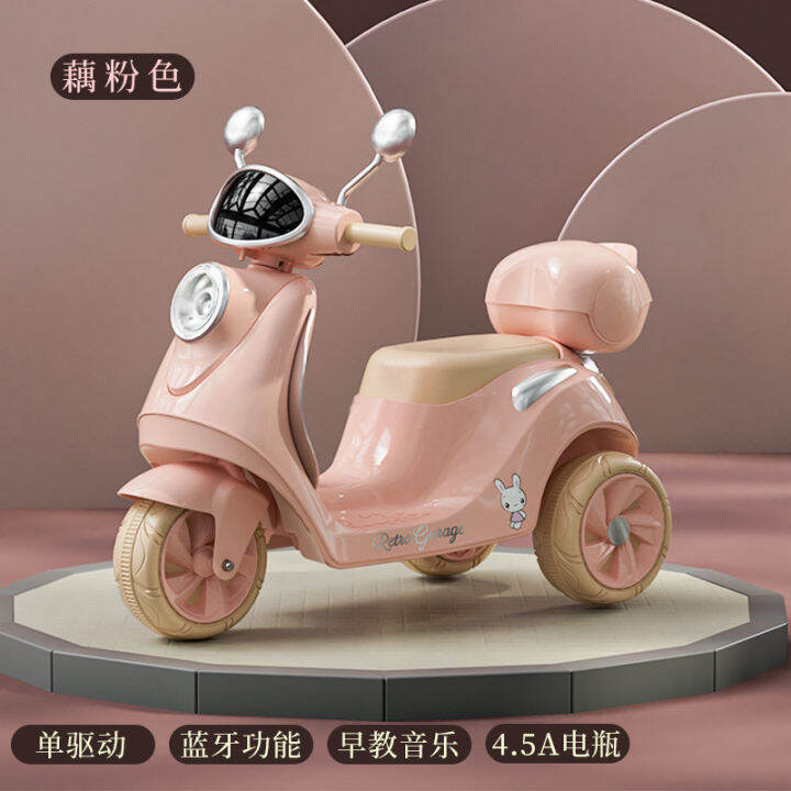 spot-parcel-post-new-childrens-electric-motor-tricycle-toy-male-and-female-baby-battery-car-children-can-sit-chargeable-with-remote-control