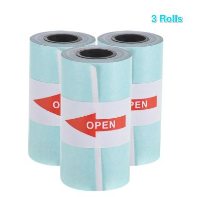 Thermal Paper with Self-adhesive Printable Sticker Paper Roll Direct 57x30mm(2.17x1.18in) for PeriPage A6 Pocket PAPERANG P1/P2