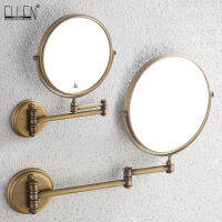 Bathroom Accessories Makeup Mirror Bath Mirror Antique Bronze Wall Mounted Magnifier Bathroom Mirrors Bathroom Hardware-80290