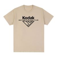 Kodak ฟิล์ม Vintage เสื้อยืด INS เกาหลี Retro ญี่ปุ่น Harajuku Cotton Men T เสื้อใหม่ Tee Tshirt Tops สตรี