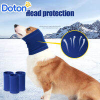 Doton Pets [Tiktok Hot] ผ้าพันคอสวมศีรษะปลอบโยนสุนัขสัตว์เลี้ยงผ้าพันคอป้องกันความน่ากลัวอารมณ์ความมั่นคง Relief ความวิตกกังวลป้องกันฟ้าร้องที่อุดหูที่อุ่นคอฤดูหนาว