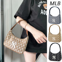 ?จัดส่งจากกรุงเทพ? ของแท้? เป๋าสะพายไหล่MLB JACQUARD MONOGRAM UNISEX HOBO BAG