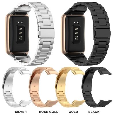 ✚ Watchband Smart Accessories Stainless Steel Fashion Replaceable For Oppo Watch Free Watch Strap Metal Strap
