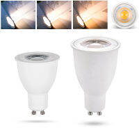 GU10หลอดไฟสปอตไลท์ไฟ LED กำลังไฟสูง10W 15W เปลวไฟไม่กระพริบไฟติดรถยนต์สีขาวอุ่นเย็น220V 240V ไฟฮาโลเจน100W 150W