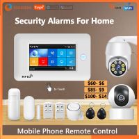 【LZ】☎  TUYA Smart Security Alarms For Home WIFI Wireless Home Alarm APP Remote Control Compatible With Alexa House Alarm Systems