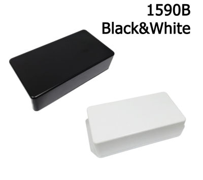 กล่องอลูมิเนียม 1590B สีดำและขาว