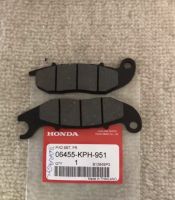 ผ้าดิสก์เบรคหน้า Honda (แท้) เวฟ125/เวฟ125i/Wave125R/Wave125S/Wave100S ปี2005