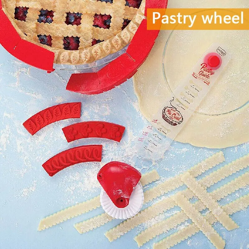 1pc Kitchen Dough Cutter Wheel, Manual Pizza And Pastry Roller