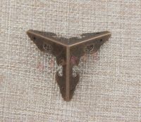 ▽▫┅ Furniture accessories Corner Brackets Antique 30mm iron wooden decoration box corner fittings DIY accessories