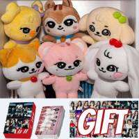 Kpop ตุ๊กตาน่ารักตัวการ์ตูนเชอร์รี่จังชนะตุ๊กตา Plushies หนุ่มหมอนตุ๊กตาของเล่นน่ารักของขวัญตกแต่งบ้านกับบัตร