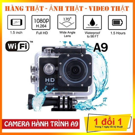 Camera hành trình 2.0 full hd 1080p cam a9 chống nước sieu hot camera hanh - ảnh sản phẩm 1