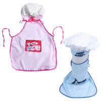 Childs Kids Chef Hat Apron Cooking Baking Boy Girl Junior Gift