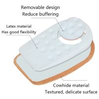 ☂ Silicone Gel Height Increase Insole Heel Lifting Inserts Shoe Foot Care Protector Elastic Cushion Arch Support Insert for Unisex
