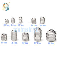 200pcs Stainless Steel Hex Socket Set Screw Grub Screws Cup Point Assortment Kit M3-M8 With Plastic Box