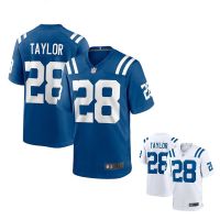 ? ? 2023 New Fashion version NFL Indianapolis Colts uniform Colts No. 28 Jonathan Taylor football jersey mens