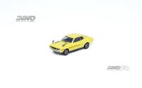 INNO 1:64 TOYOTA CELICA 1600GT (TA22) Yellow Diecast Model Car