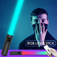 SH RGB Lamp Video Lights Stick Wand Handheld LED Light With Tripod Stand Rechargeable For Photographic Lighting YouTube