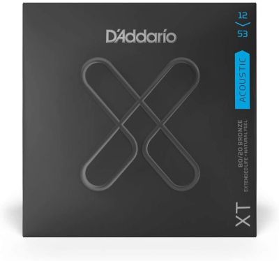 D’Addario XTABR1253 สายกีตาร์โปร่งเคลือบกันสนิม เบอร์ 12-53