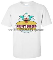 Shirt Krusty The Clown Krusty Burger Tshirt Smallmediumlargexl