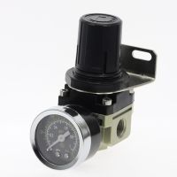 Ar2000-02ความดัน Regulating Valve G1/4 Pneumatic Mini Air Pressure Regulator Air Treatment หน่วย W อุปกรณ์