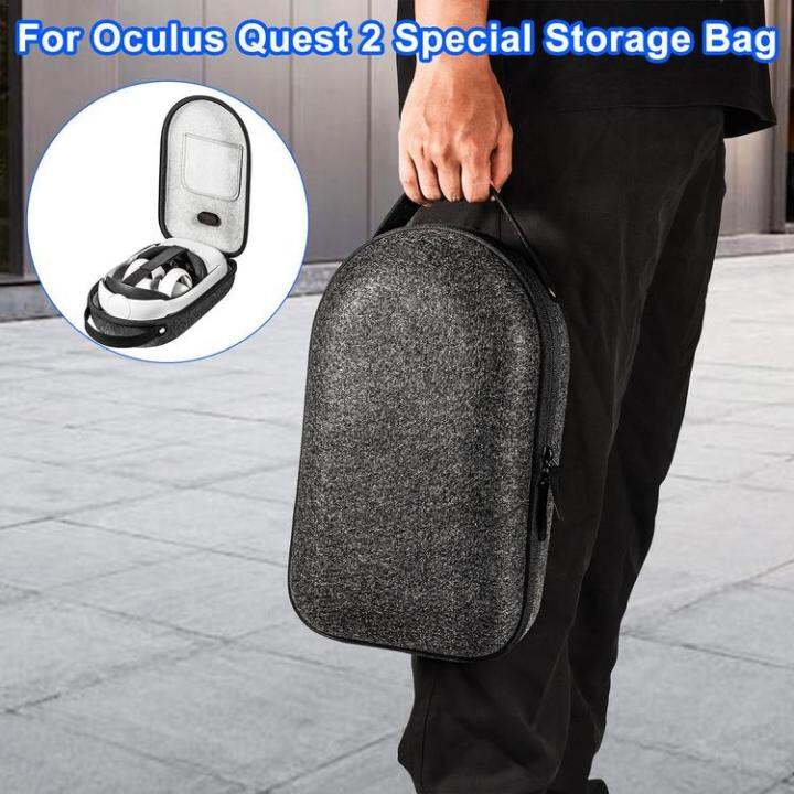 new-portable-felt-case-for-oculus-2-travel-carrying-storage-box-strap-plate-bag-portable-cover-vr-glasses-game-accessories-for-sale