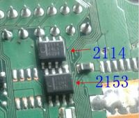 2153 Honda Accord 2.4 computer vulnerable IC rear oxygen sensor heating chip SOP8 patch eight pins