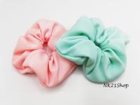 NK21 : โดนัทรัดผม หนังยางรัดผม  Scrunchies, crunchies,Scrunchies,Scrunchy,Hair accessories,Elastic hair tie