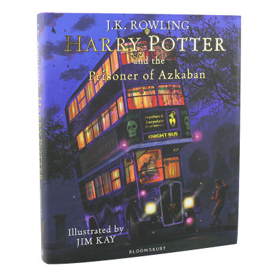 Harry Potter and the prisoner of Azkaban full color illustrated hardcover picture book novel JK Rowling Jim Kay illustration