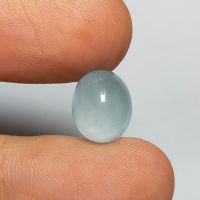 พลอย อะความารีน ดิบ แท้ ธรรมชาติ ( Natural Aquamarine Beryl ) หนัก 5.95 กะรัต