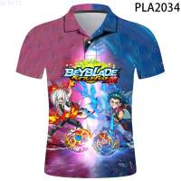 【high quality】  3d Printed Summer Beybiade Burst Comics Shirts Fashion Streetwear Ropa De Hombre Short Sleeve Cool Men Camisas Ropa Polo Homme