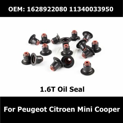 1628922080 11340033950 16 Pcs/Lot Seal Set Valve Stem For Peugeot 508 308CC 308SW 3008 RCZ For Citroen C4L C5 1.6T Mini Cooper