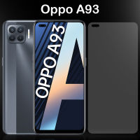 ฟิล์มกระจกแบบด้าน นิรภัย เต็มจอ กาวเต็มแผ่น ออปโป้ เอ93 OPPO A93 Tempered Glass Screen Protector