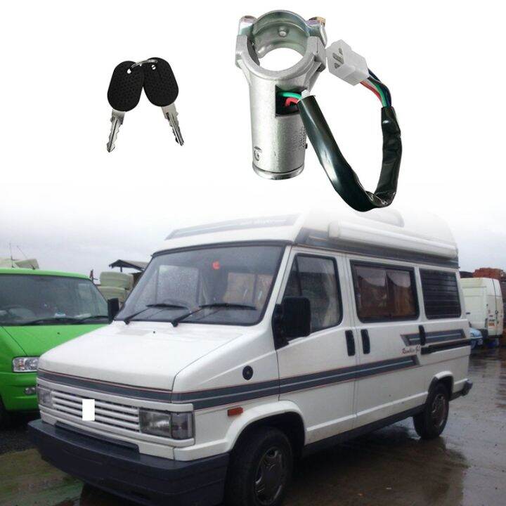 ignition-lock-barrel-switch-4479518-with-2-keys-for-fiat-panda-ducato-citroen-c25-peugeot-j5-1981-1994