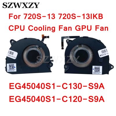 New Cooling CPU Fan GPU Fan For Lenovo IdeaPad 720S-13 720S-13IKB 720S-13ARR EG45040S1-C130-S9A EG45040S1-C120-S9A DC28000DCS1