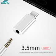 RCTOWN,100%Authentic Type-c Headphone Adapter DC3.5mm To Type